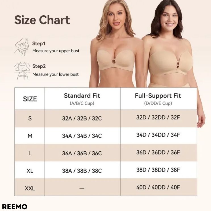 SecureFit™ Strapless Front Hook Bra