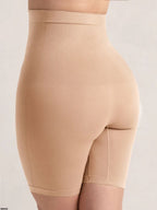 High-Waisted Sculpting Shaper Shorts – Tummy & Thigh Support