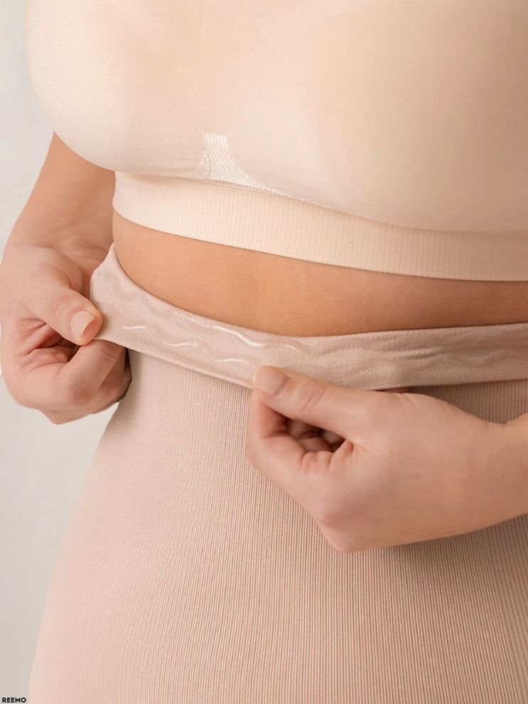 High-Waisted Sculpting Shaper Shorts – Tummy & Thigh Support
