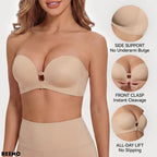 SecureFit™ Strapless Front Hook Bra
