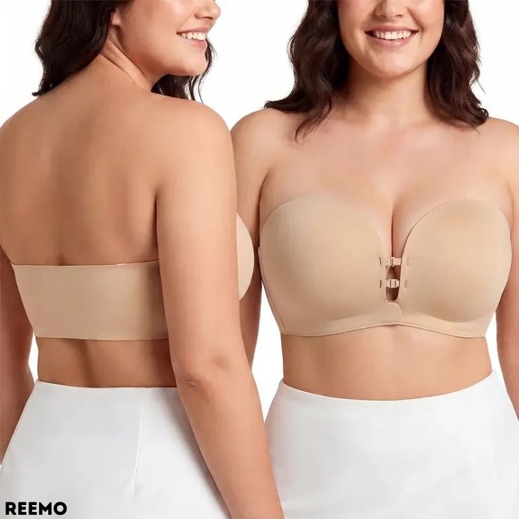 SecureFit™ Strapless Front Hook Bra