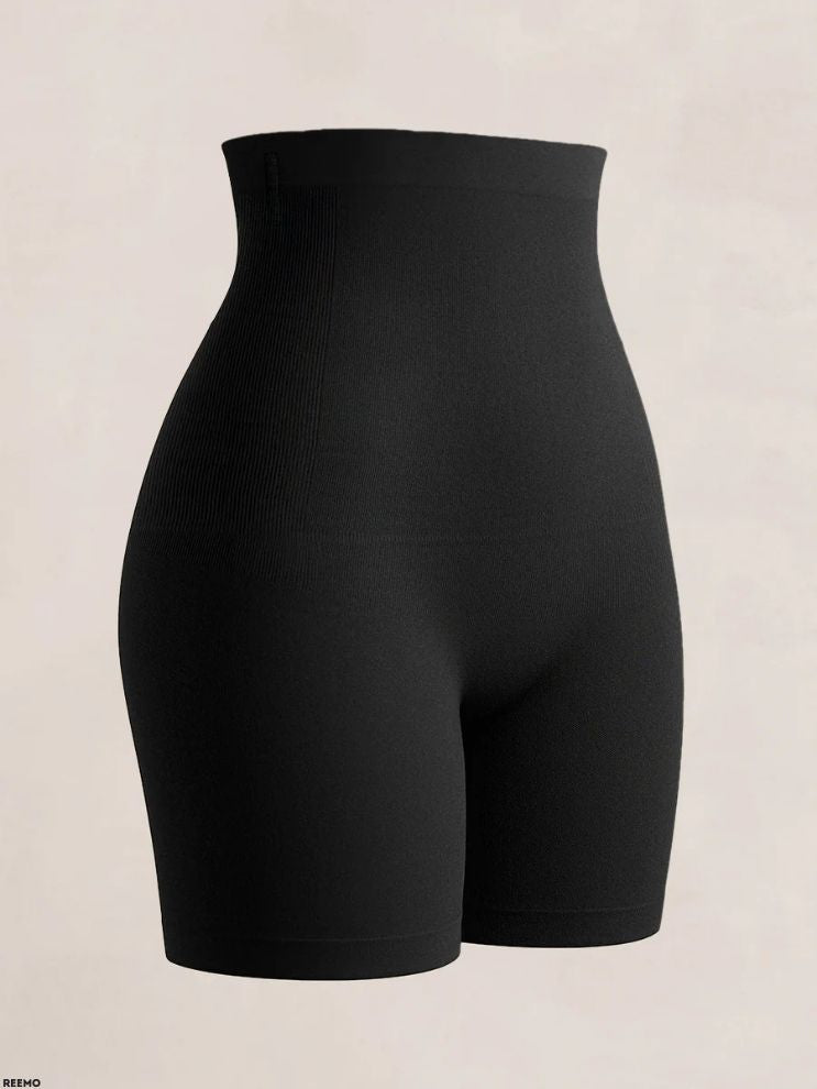 High-Waisted Sculpting Shaper Shorts – Tummy & Thigh Support