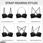 SecureFit™ Strapless Front Hook Bra