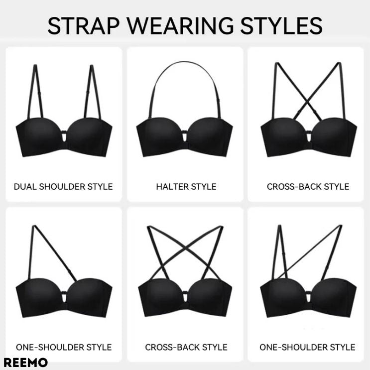 SecureFit™ Strapless Front Hook Bra