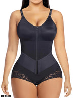 ShapeFlex™ Tummy Control Zip Bodysuit