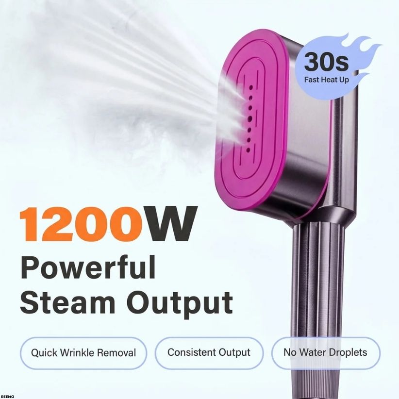 Portable Travel Garment Steamer – Fast & Easy Wrinkle Removal