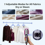 Portable Travel Garment Steamer – Fast & Easy Wrinkle Removal
