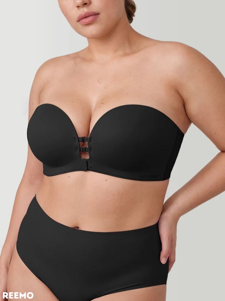 SecureFit™ Strapless Front Hook Bra