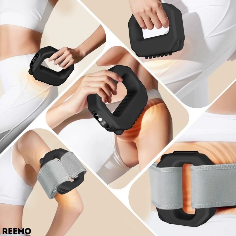 Reemo R10 Wireless Fascia Ring Massager – Deep Tissue Muscle Recovery