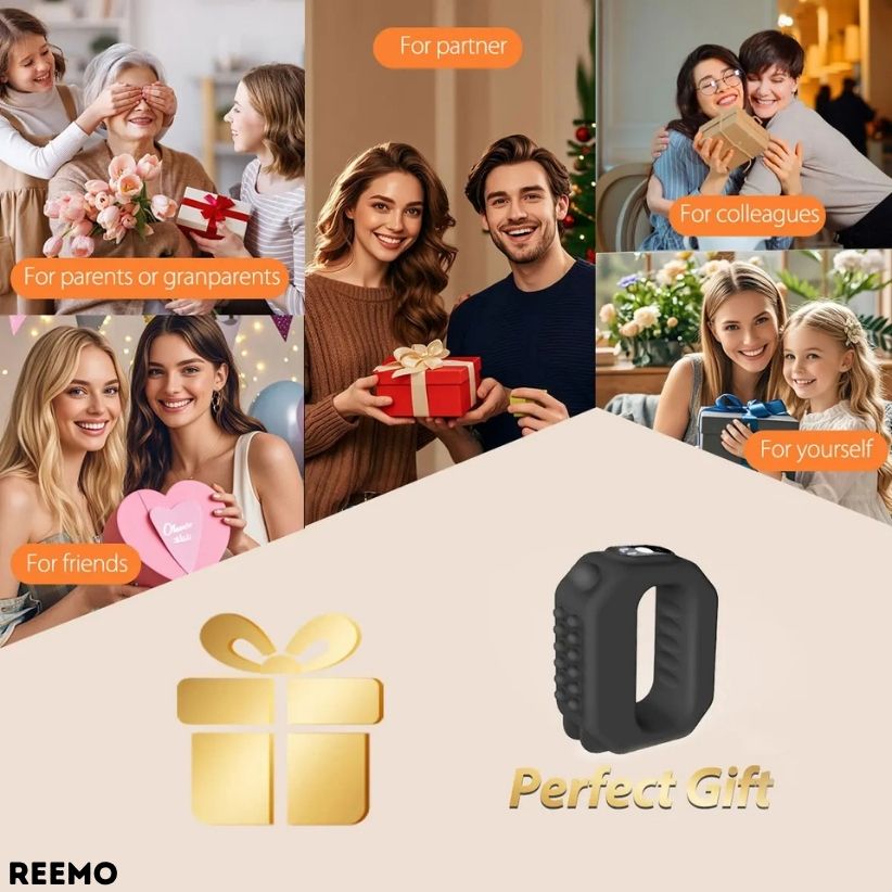 Reemo R10 Wireless Fascia Ring Massager – Deep Tissue Muscle Recovery