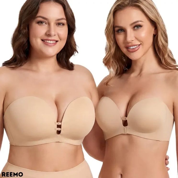 SecureFit™ Strapless Front Hook Bra