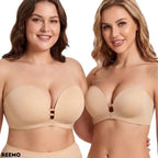 SecureFit™ Strapless Front Hook Bra